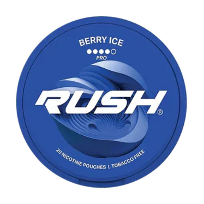 Rush Nicotine Pouches Berry Ice
