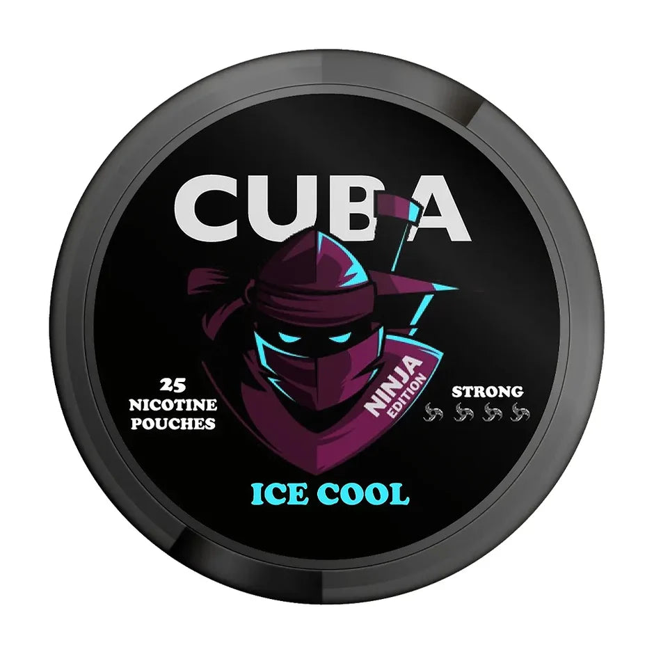 CUBA Ninja Nic Pouches Ice Cool