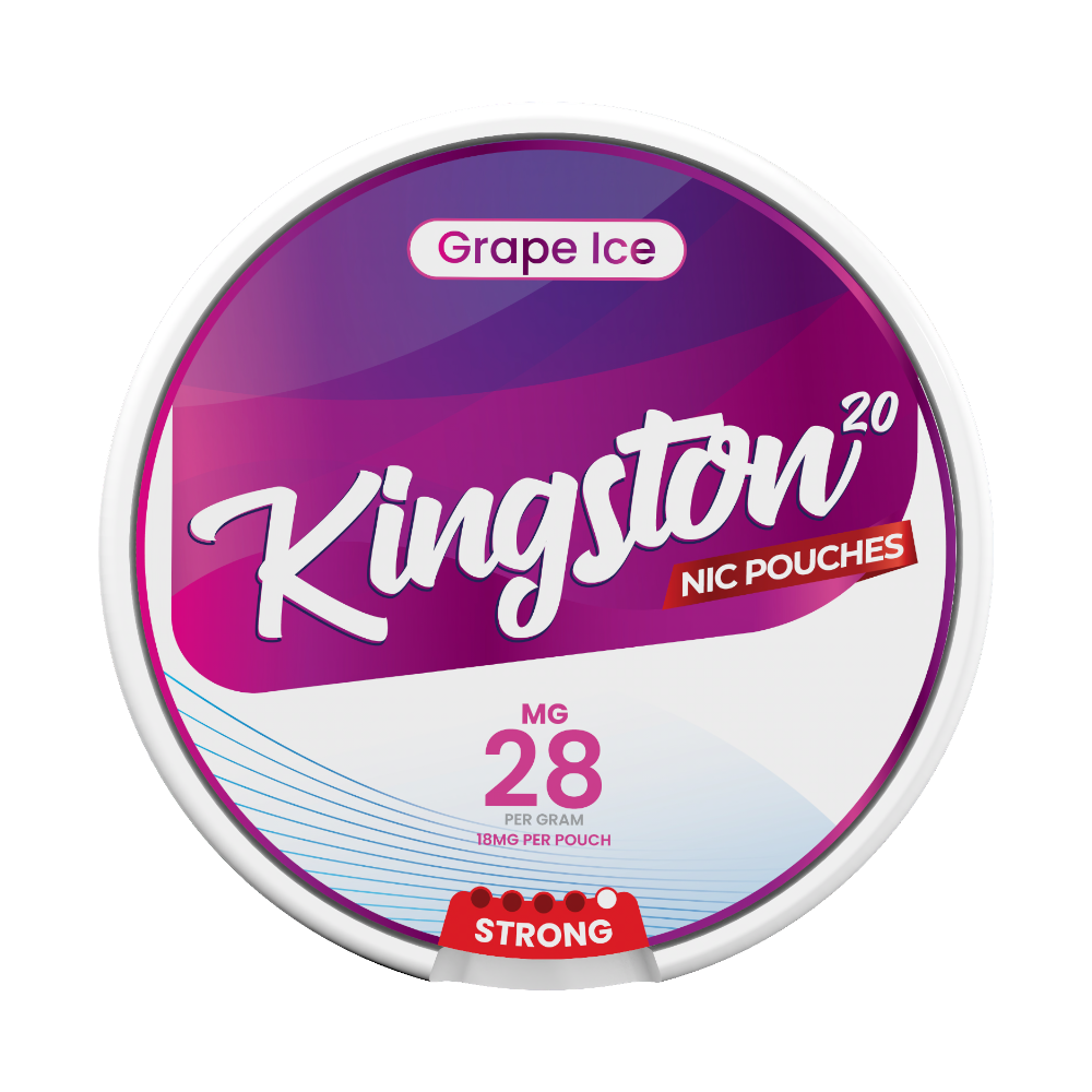 Kingston Nic Pouches Grape Ice
