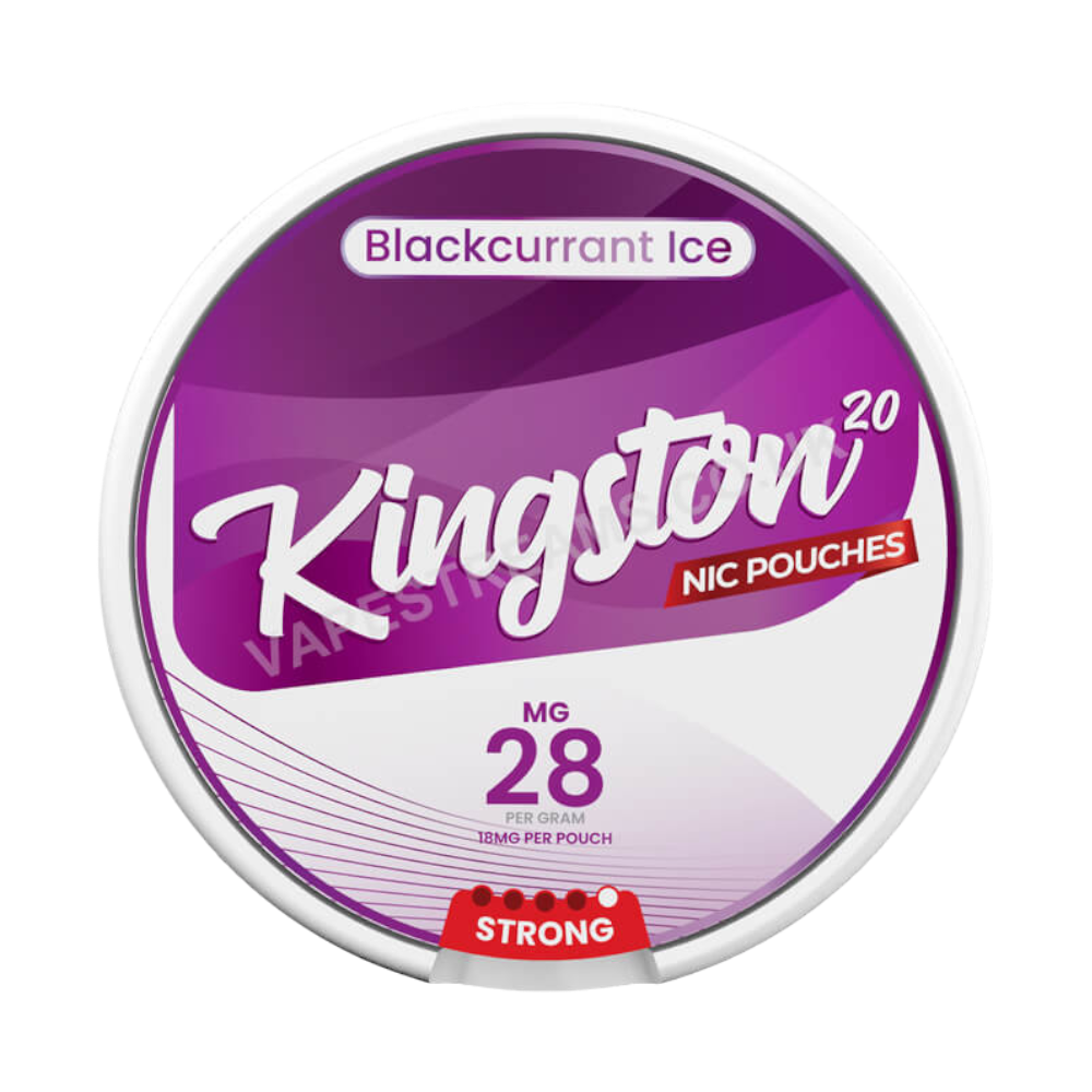 Kingston Nic Pouches Blackcurrant Ice