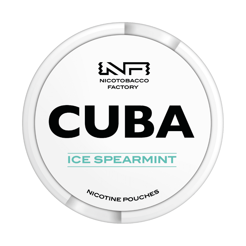 Cuba White Nic Pouches Ice Spearmint