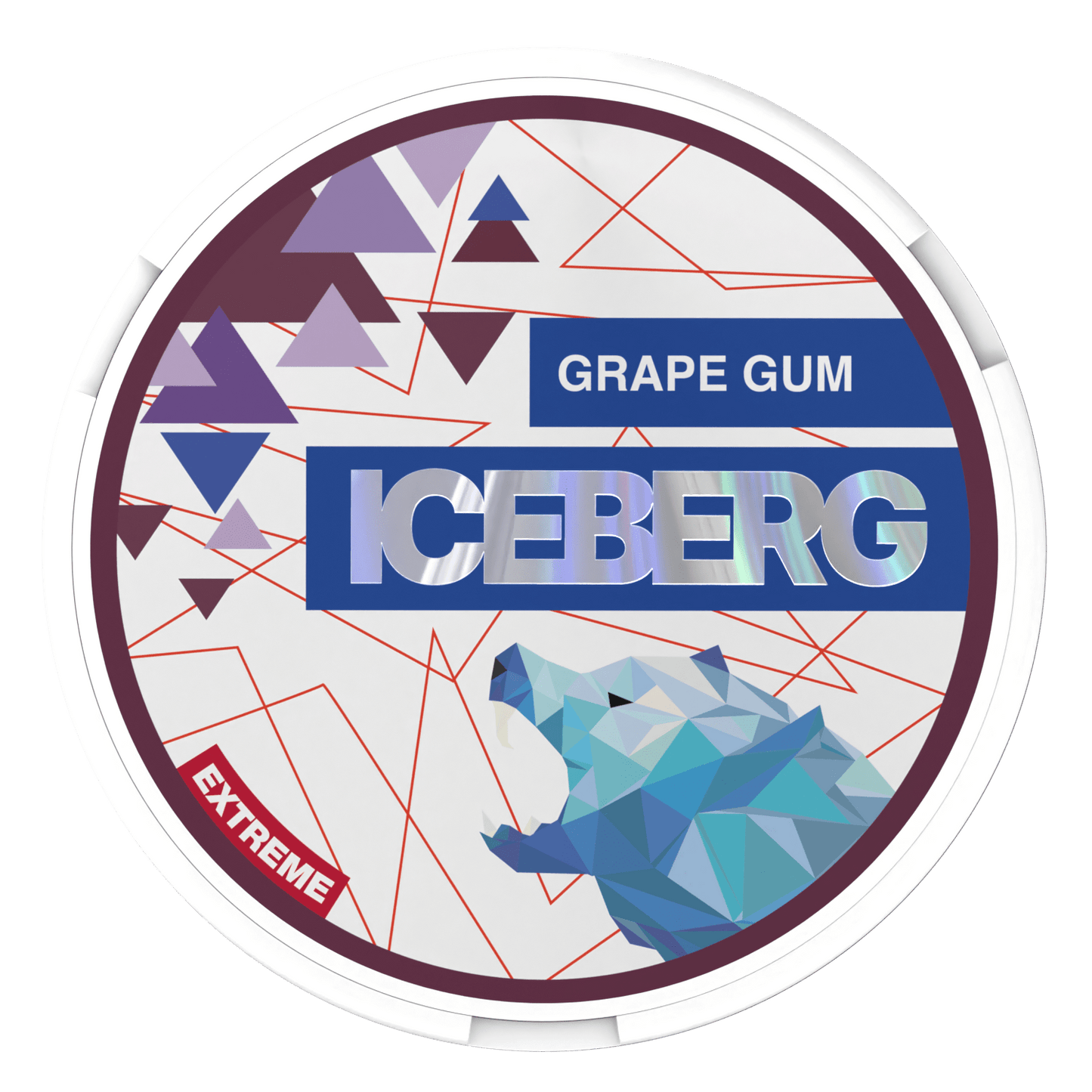 Iceberg Extreme Nicotine Pouches Grape Gum