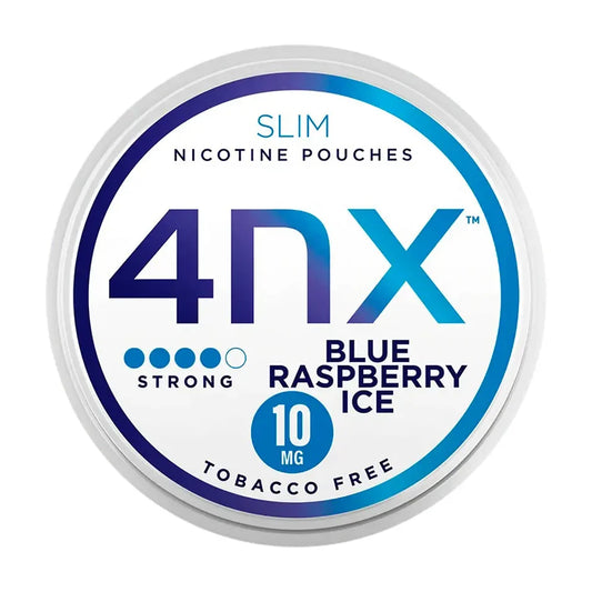 4NX Nic Pouches Blue Raspberry Ice
