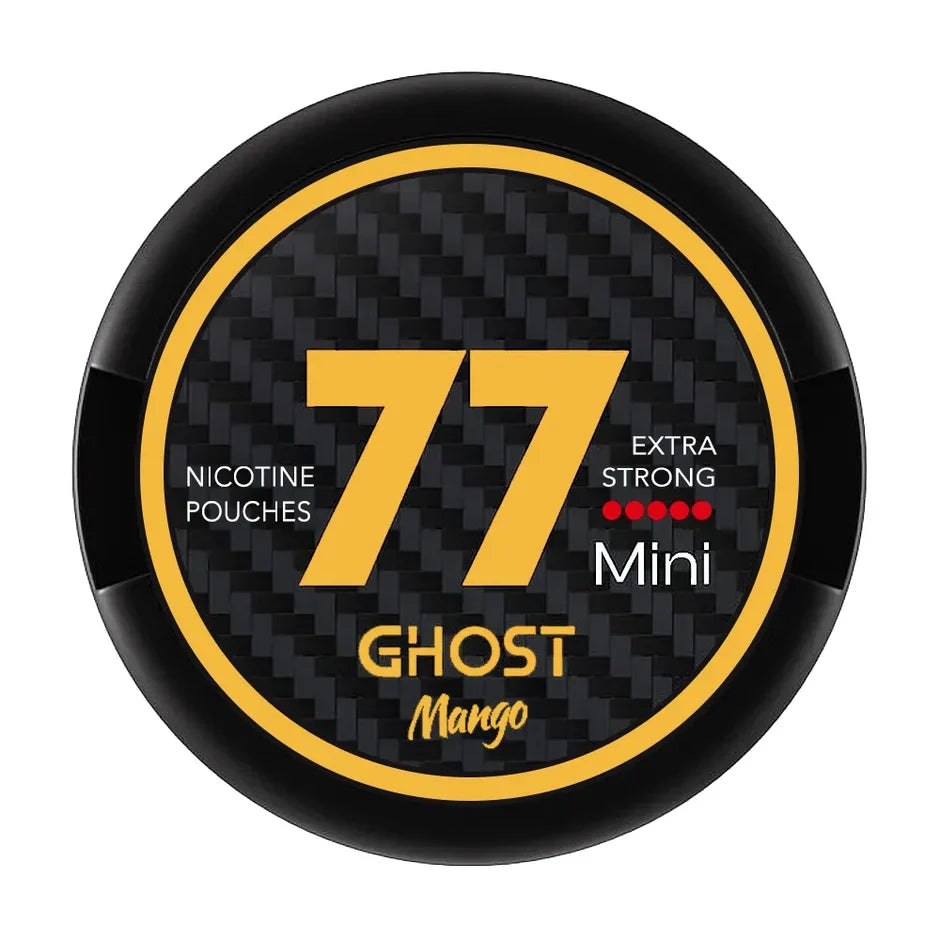 77 Ghost Mini Nic Pouches Mango