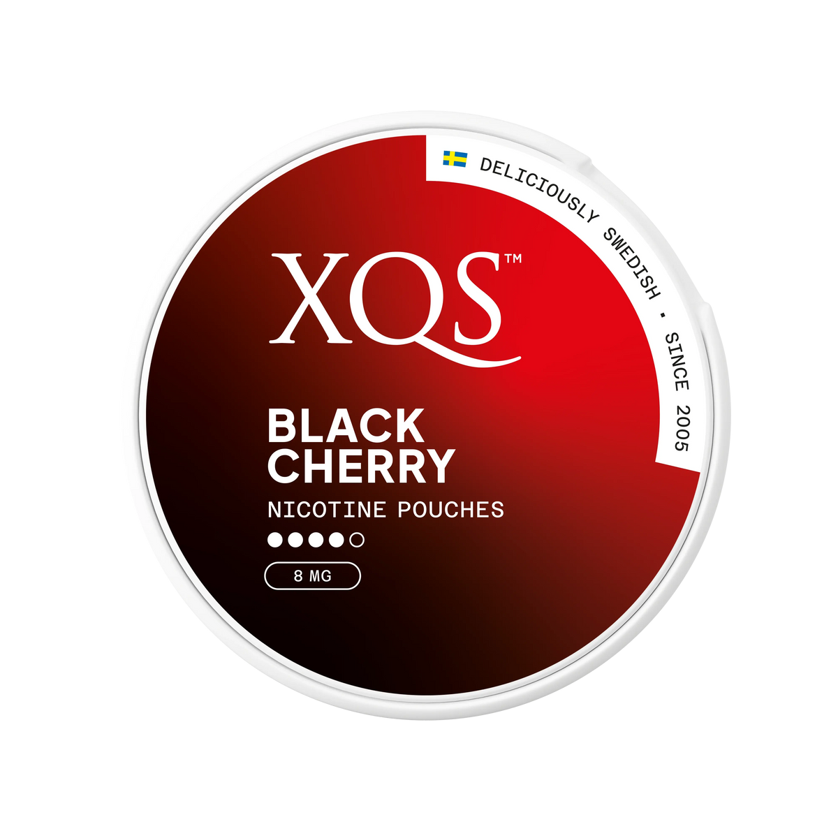 XQS Nicotine Pouches Black Cherry Regular - 4mg