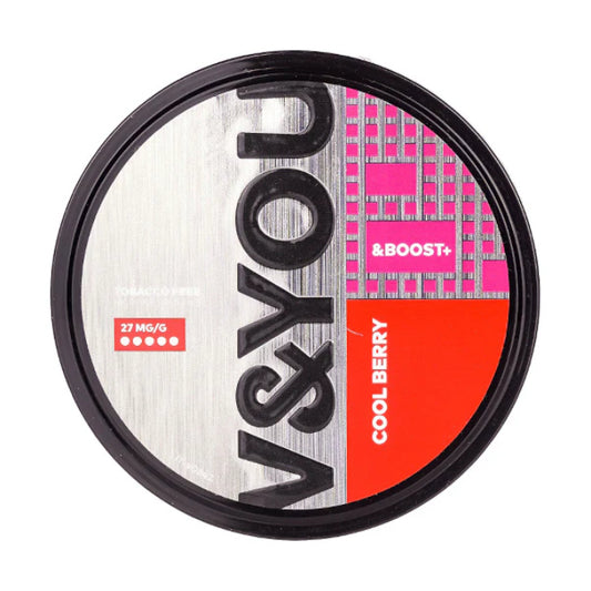 V&You Nic Pouches Cool Berry & Boost+