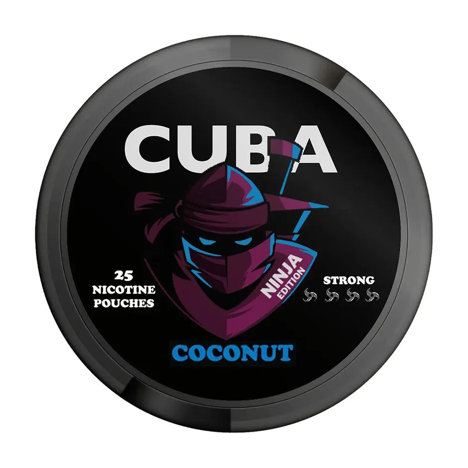 CUBA Ninja Nic Pouches Coconut