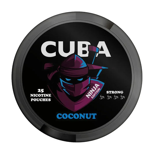 CUBA Ninja Nic Pouches Coconut