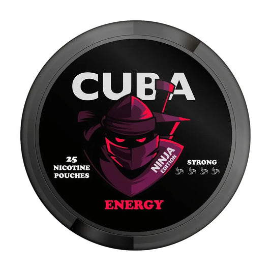 CUBA Ninja Nic Pouches Energy