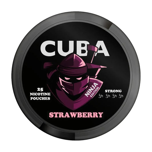 CUBA Ninja Nic Pouches Strawberry