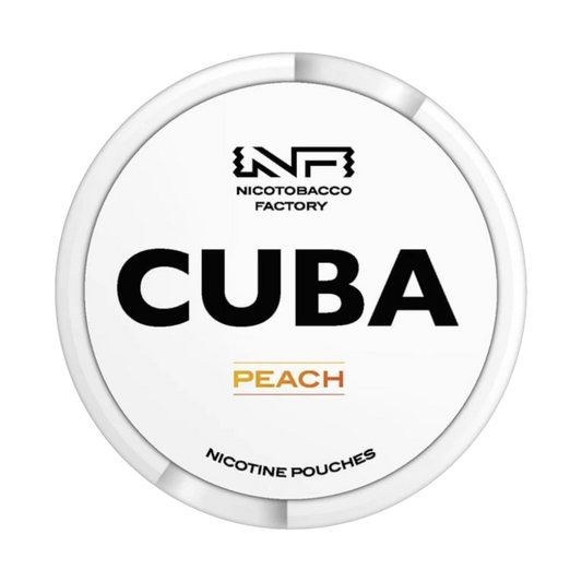 Cuba White Nic Pouches Peach