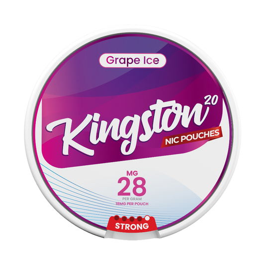 Kingston Nic Pouches Grape Ice