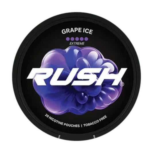 Rush Nicotine Pouches Grape Ice