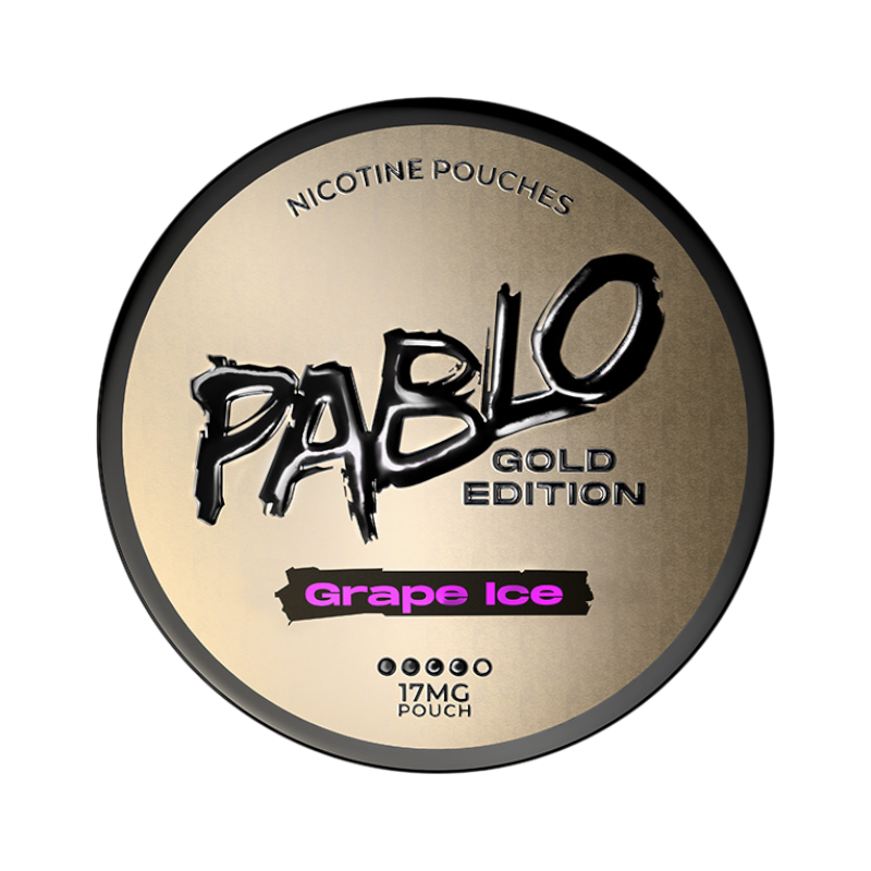 Pablo Gold Nicotine Pouches Grape Ice