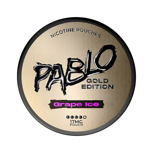 Pablo Gold Nicotine Pouches Grape Ice