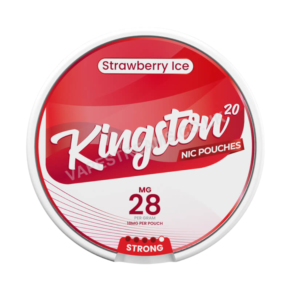 Kingston Nic Pouches Strawberry Ice