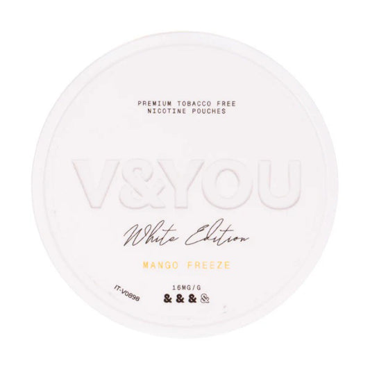 V&You Nic Pouches Mango Freeze White Edition