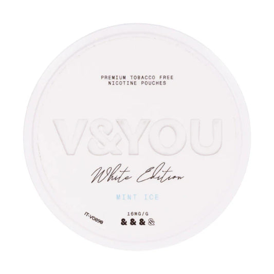 V&You Nic Pouches Mint Ice White Edition