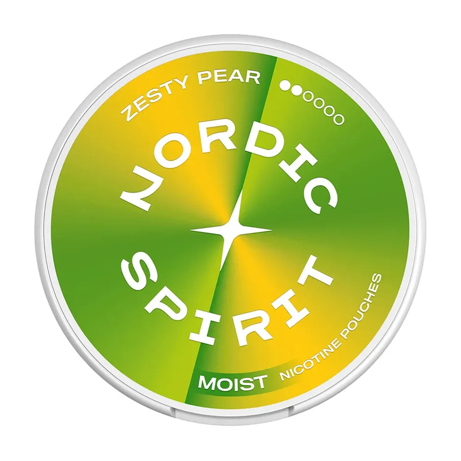 Nordic Spirit Nic Pouches Zesty Pear