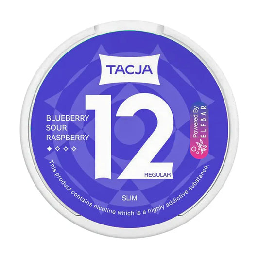 TACJA by Elf Nic Pouches Blueberry Sour Raspberry