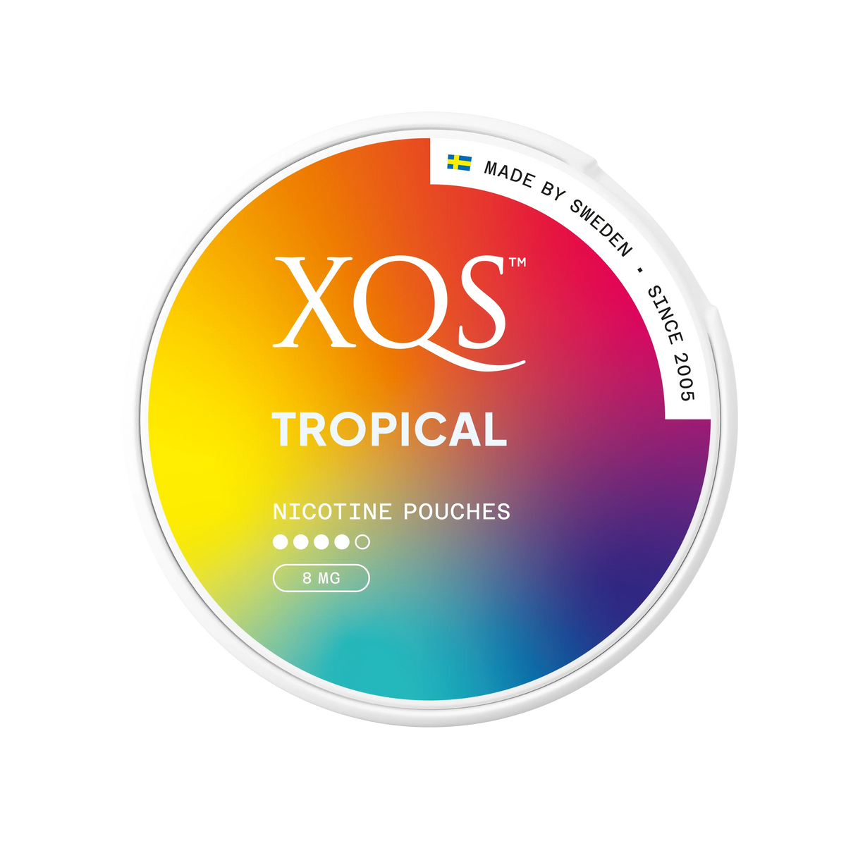 XQS Nicotine Pouches Tropical Regular - 4mg