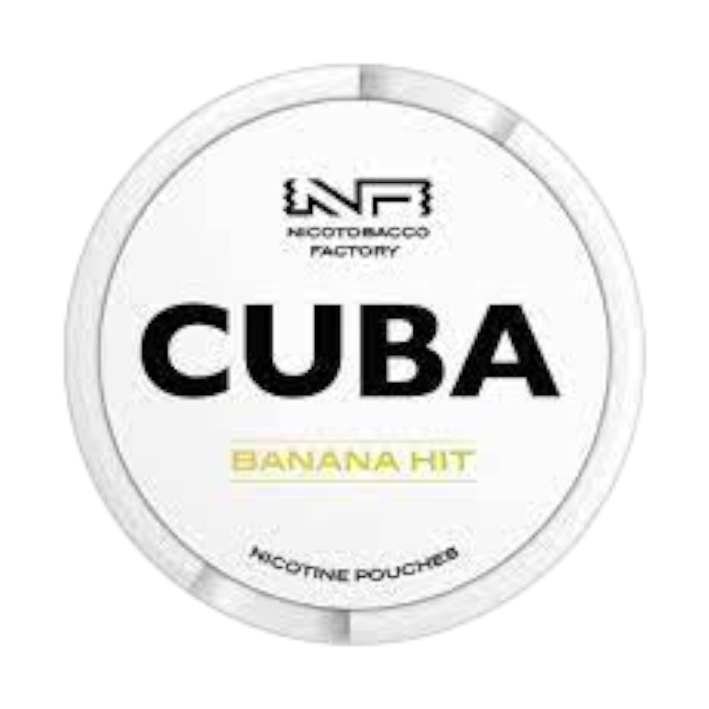 Cuba White Nic Pouches Banana Hit