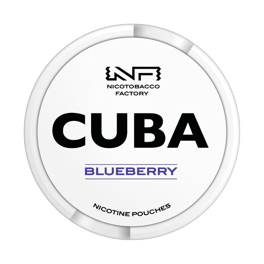 Cuba White Nic Pouches Blueberry