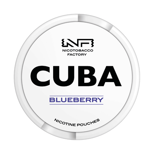 Cuba White Nic Pouches Blueberry