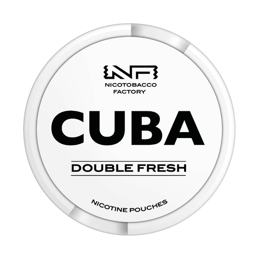 Cuba White Nic Pouches Double Fresh