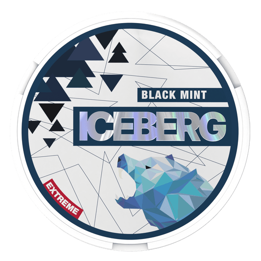 Iceberg Extreme Nicotine Pouches Black Mint