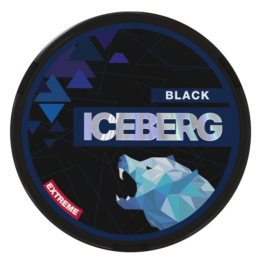 Iceberg Extreme Nicotine Pouches Black