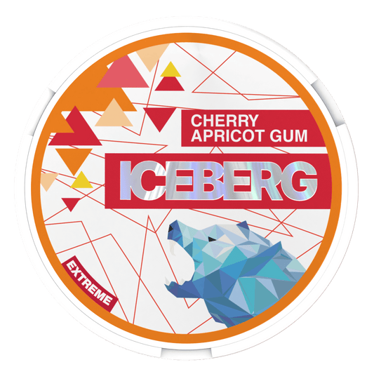 Iceberg Extreme Nicotine Pouches Cherry Apricot Gum