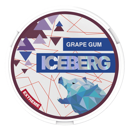Iceberg Extreme Nicotine Pouches Grape Gum