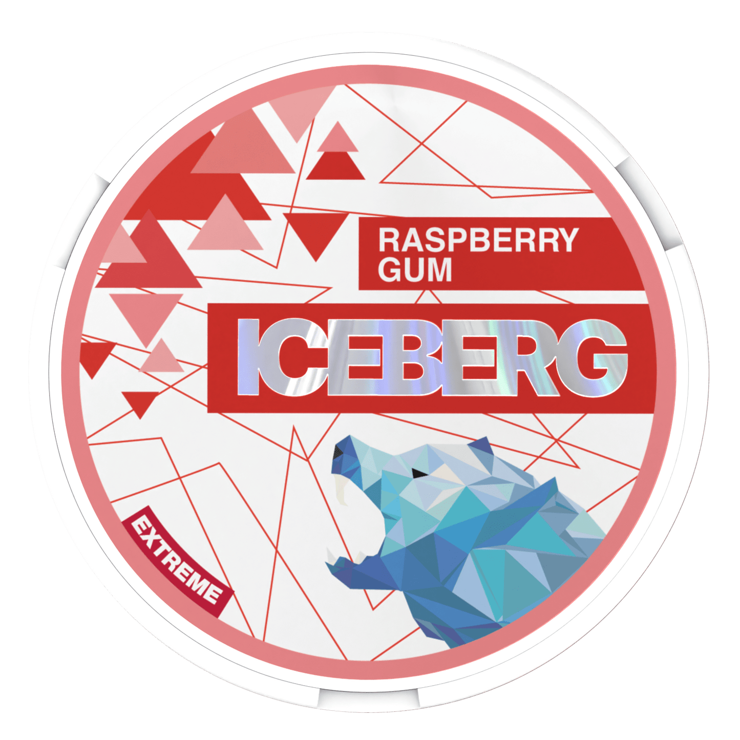 Iceberg Extreme Nicotine Pouches Raspberry Gum