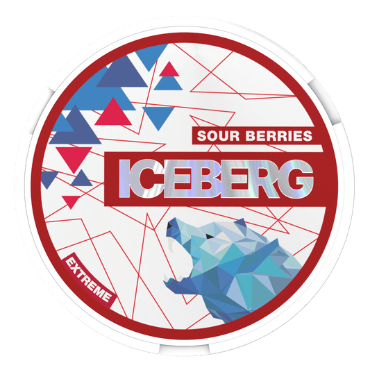 Iceberg Extreme Nicotine Pouches Sour Berries