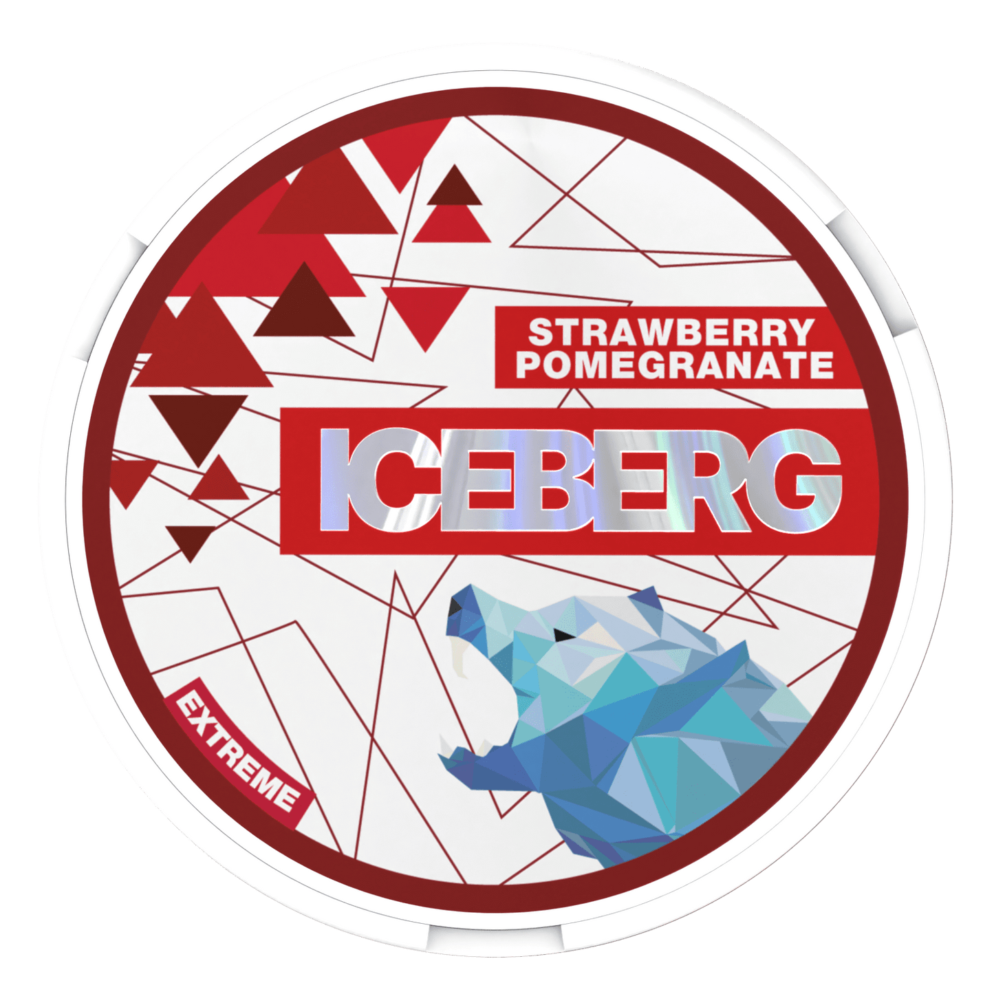 Iceberg Extreme Nicotine Pouches Strawberry Pomegranate