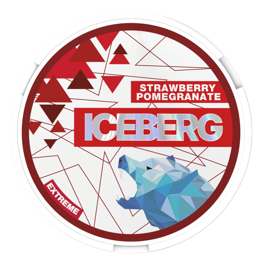 Iceberg Extreme Nicotine Pouches Strawberry Pomegranate