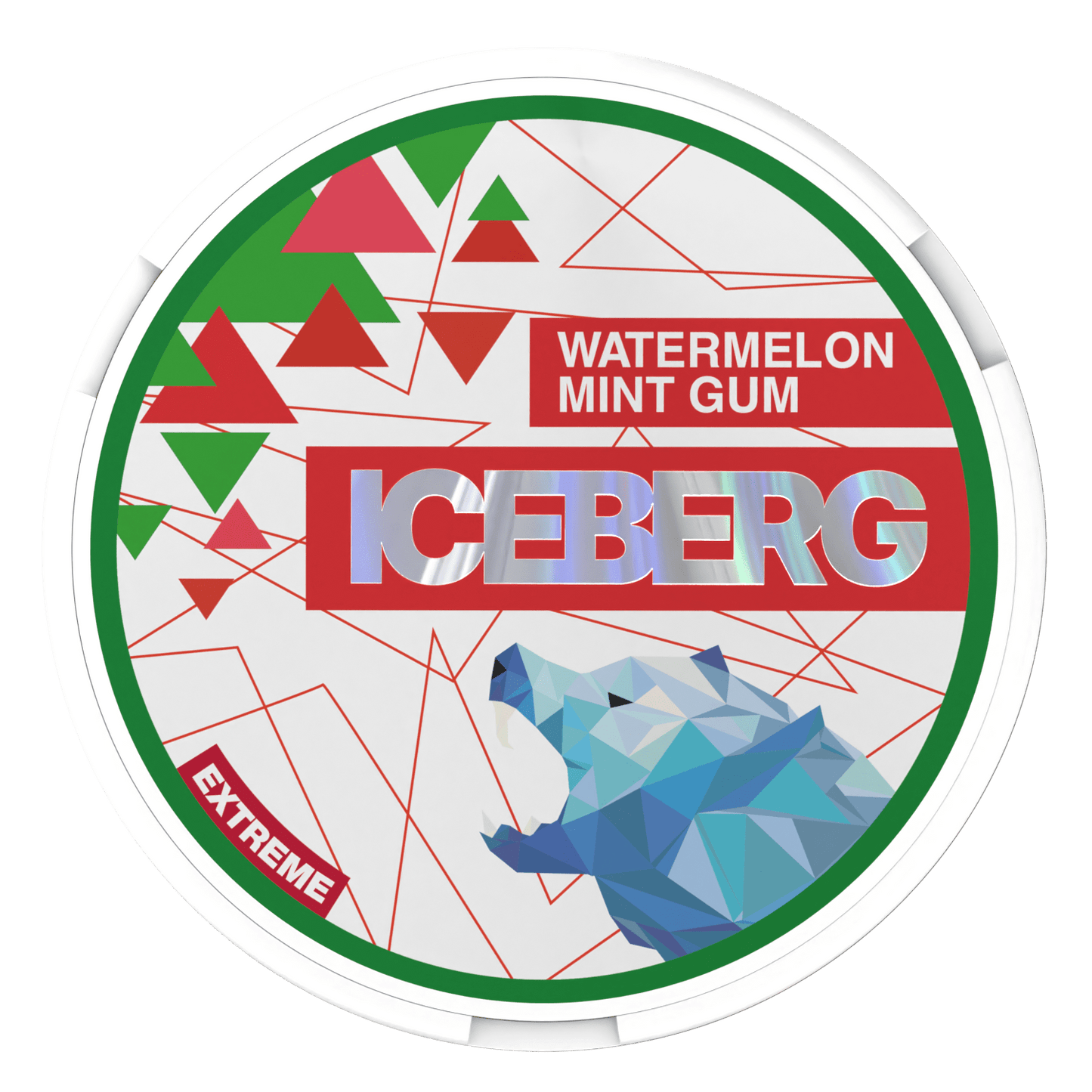 Iceberg Extreme Nicotine Pouches Watermelon Mint Gum