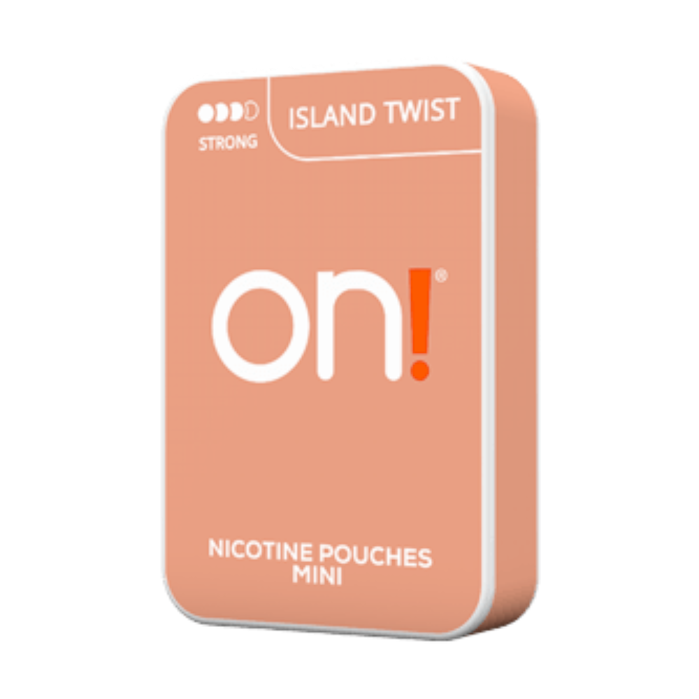on!® Mini Nic Pouches Island Twist Strong