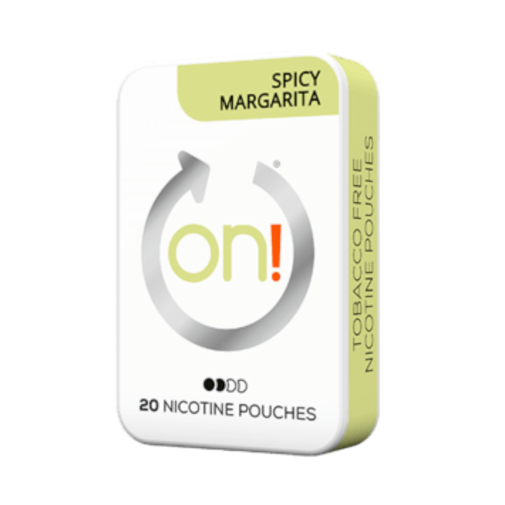 on!�� Mini Nic Pouches Spicy Margarita Regular