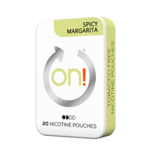 on!® Mini Nic Pouches Spicy Margarita Regular