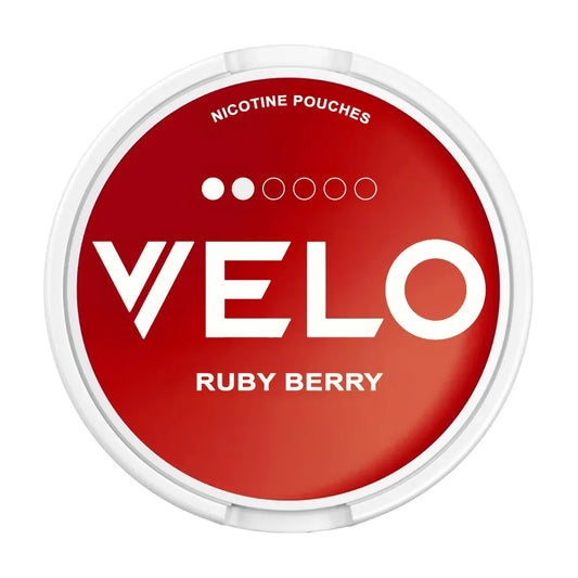 Velo Nicotine Pouches Ruby Berry