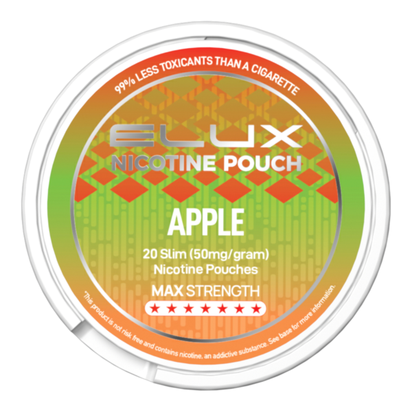 Apple_50mg Elux Nic Pouches Apple