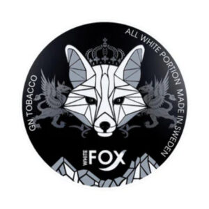 White Fox Nicotine Pouches Black Mint