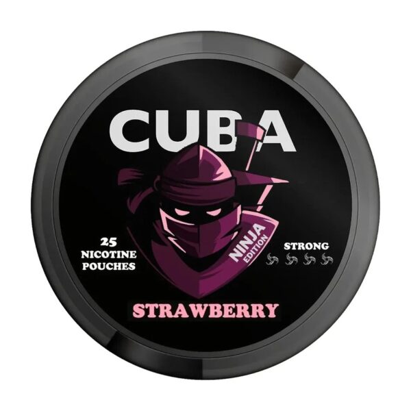 CUBA Ninja Nic Pouches Strawberry