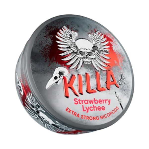 KillastrawberrylycheeNicotinePouches-Photoroom_0b3404bf-45ef-4958-b41f-e6f2d86479c7 Killa Nic Pouches Strawberry Lychee