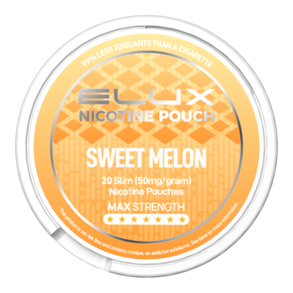 Sweet_Melon_50mg Elux Nic Pouches Sweet Melon