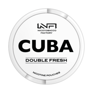 Cuba White Nic Pouches Double Fresh