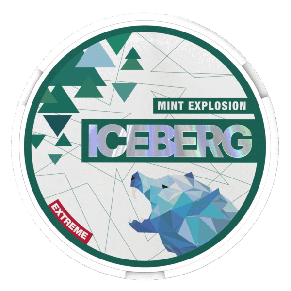 extreme-mint-explosion Iceberg Extreme Nicotine Pouches Mint Explosion