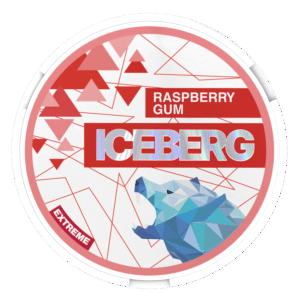 Iceberg Extreme Nicotine Pouches Raspberry Gum
